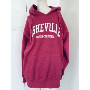 Vintage Wear Baypointe Sweatshirt Large Asheville North Carolina Pink Hoodie